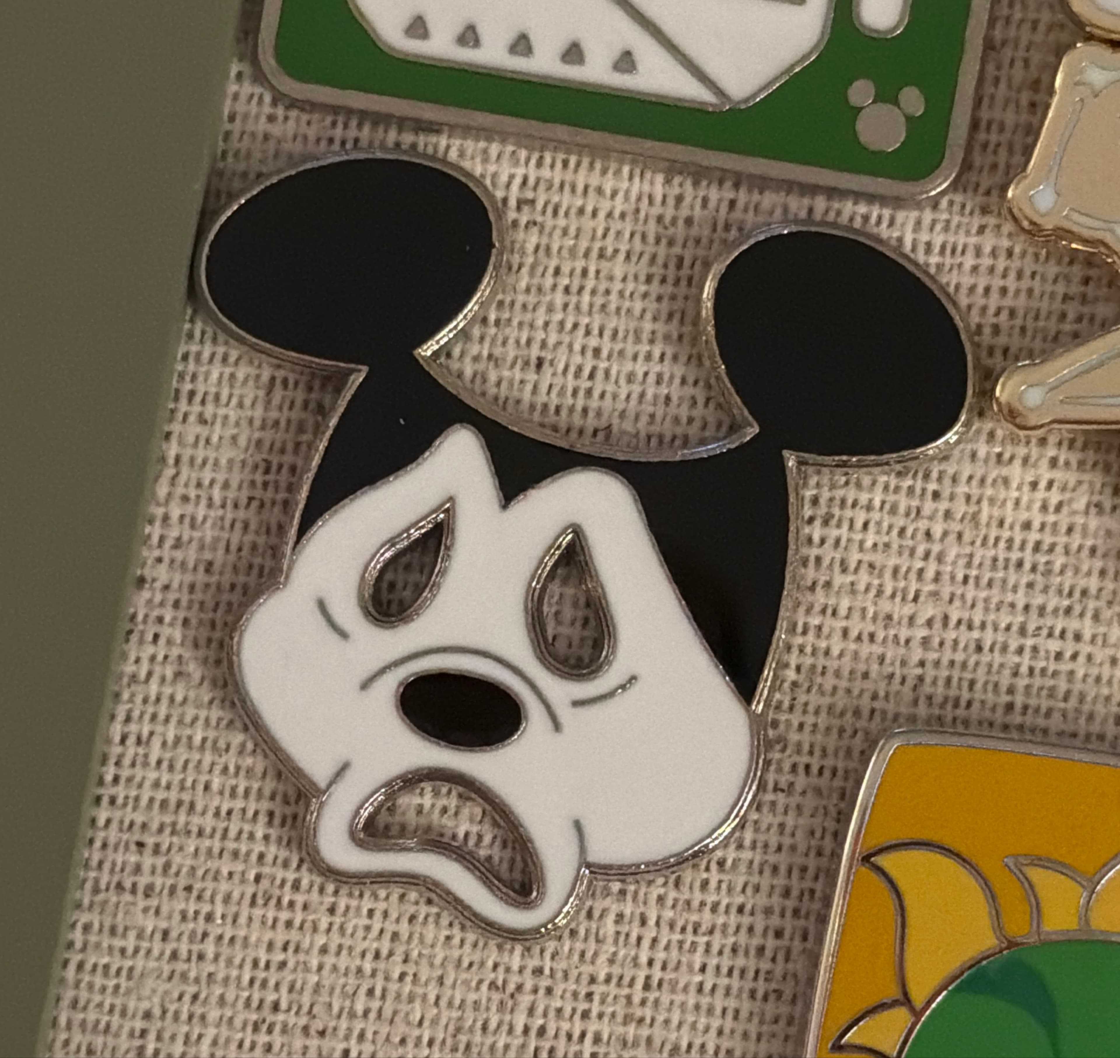 Mickey Mouse Tragedy Mask - Comedy and Tragedy Mickey Theatre Mask Set