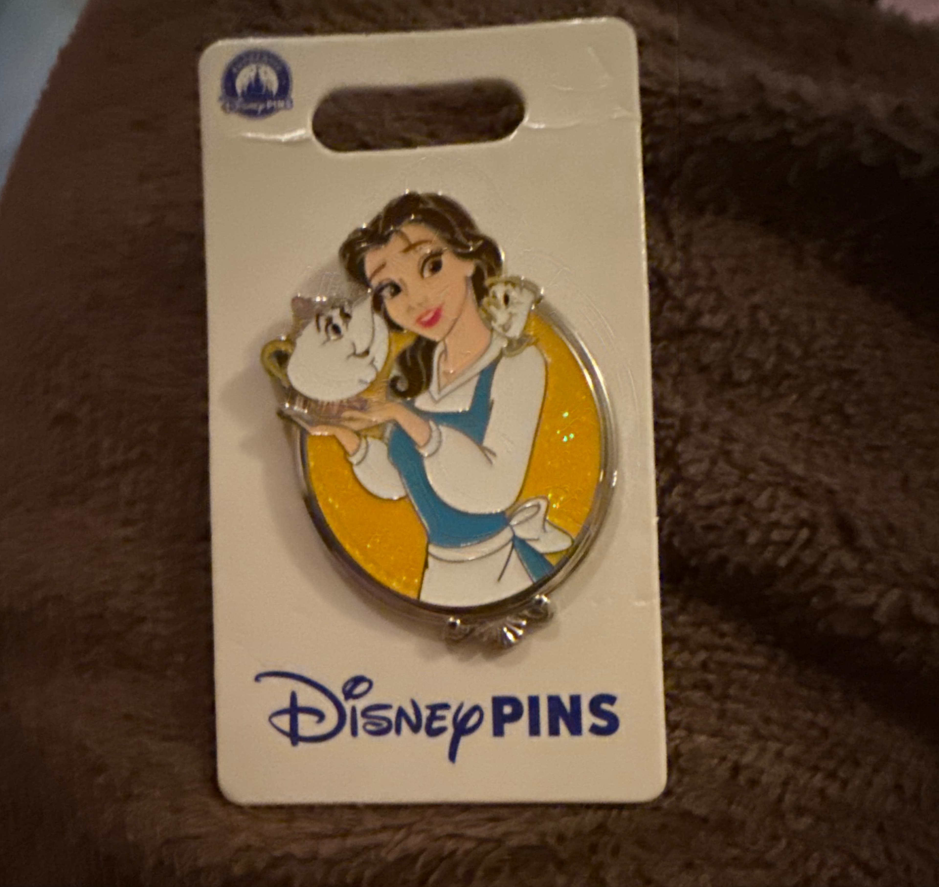 Belle with Mrs. Potts and Chip - Princess Portraits Series front