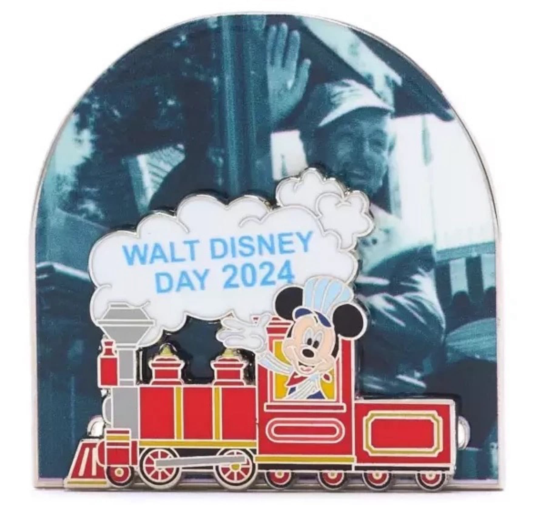 Walt Disney Day 2024 - Conductor Mickey on Train front