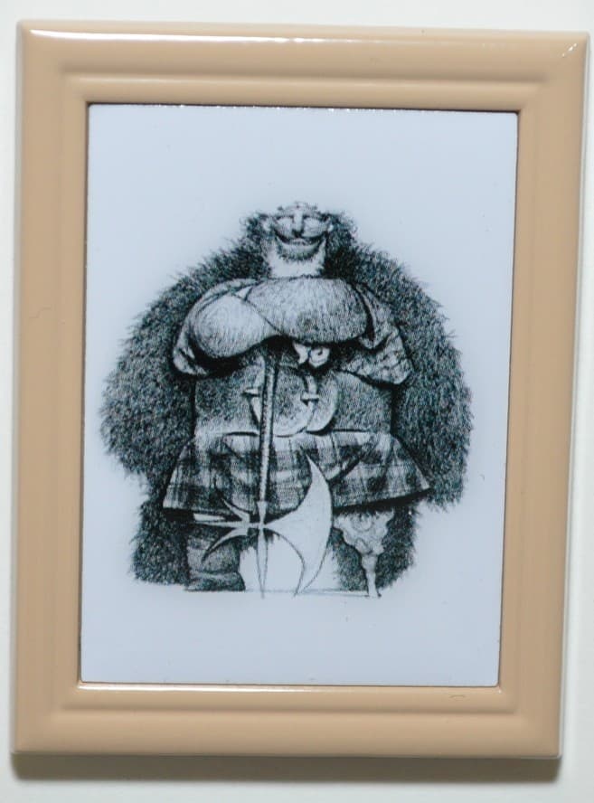 Pixar Animation Studios Framed Set - Brave - King Fergus
