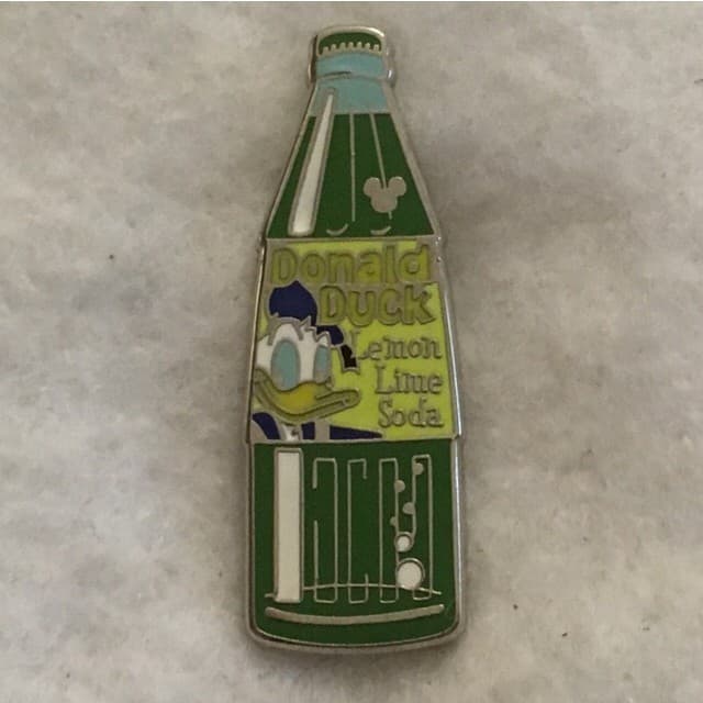 Hidden Mickey 2010 DLR - Sodas - Donald Duck
