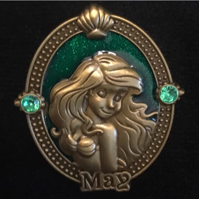 Birthstone Cameo Brooch