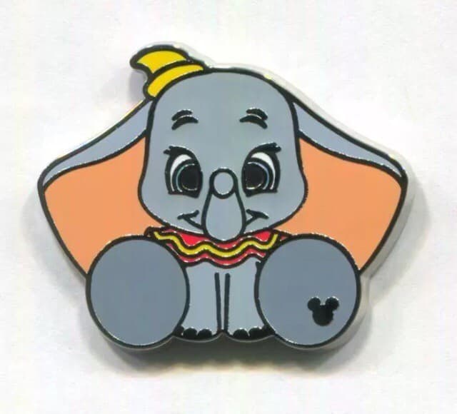 Hidden Mickey 2018 - Big Feet - Dumbo front