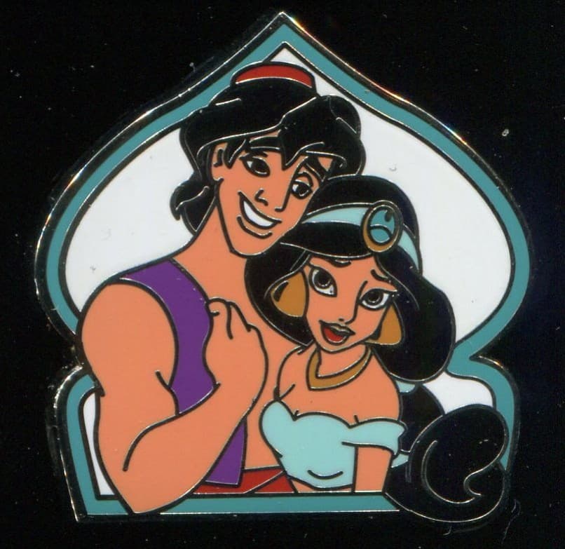 Disney Couples Mystery Set - Aladdin and Jasmine