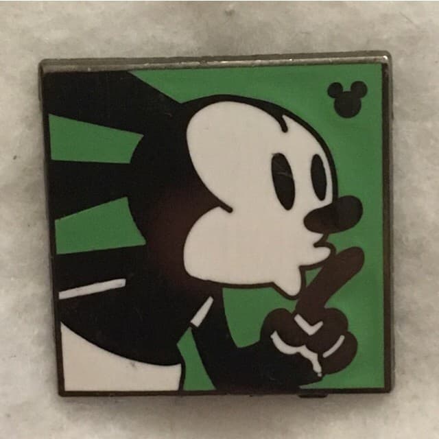 Hidden Mickey 2014 DLR - Oswald - Shushing