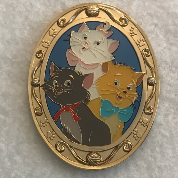 Cat Portraits - Marie, Berlioz and Toulouse front