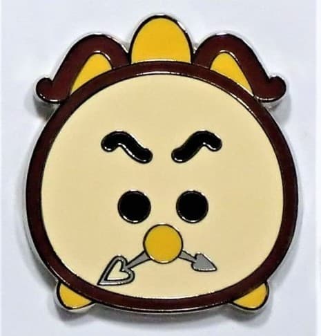 Tsum Tsum Beauty and the Beast Mystery Set - Cogsworth front