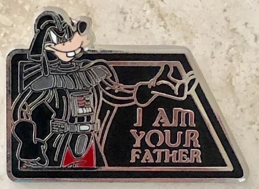 Star Wars Character Quotes Mystery Collection - Goofy as Darth Vader front