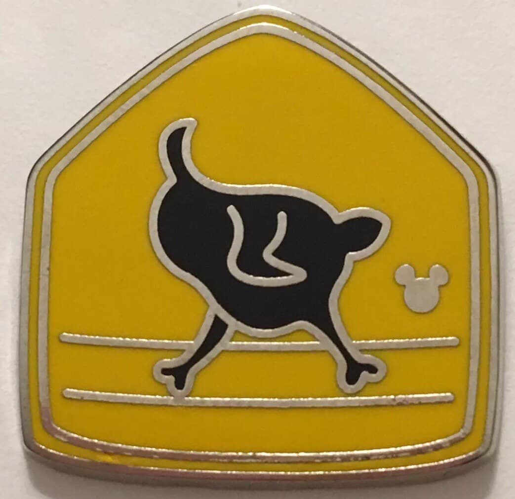 Hidden Mickey 2018 DLR - Toontown Signs - Chicken Crossing the Road