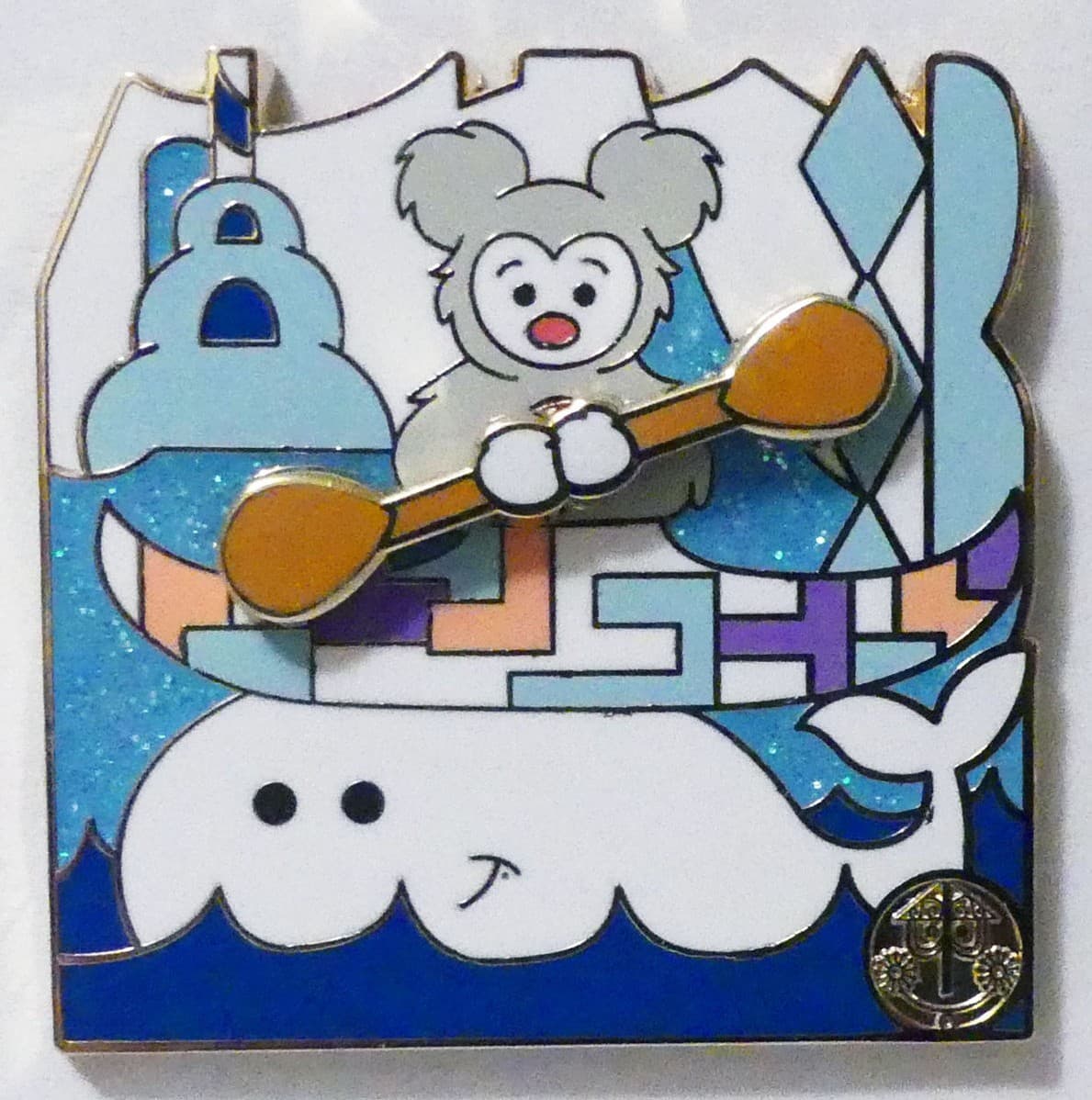 50 Years at Disneyland Park - it's a small world - Mystery Set - Whale-Polar Bear CHASER