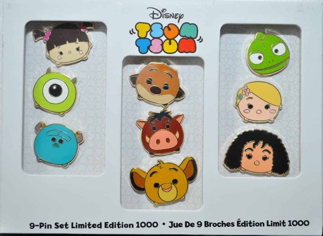 Tsum Tsum Disney Store Set front