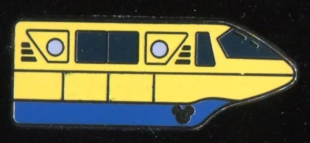 Hidden Mickey 2011 DLR - Monorails - Finding Nemo Completer