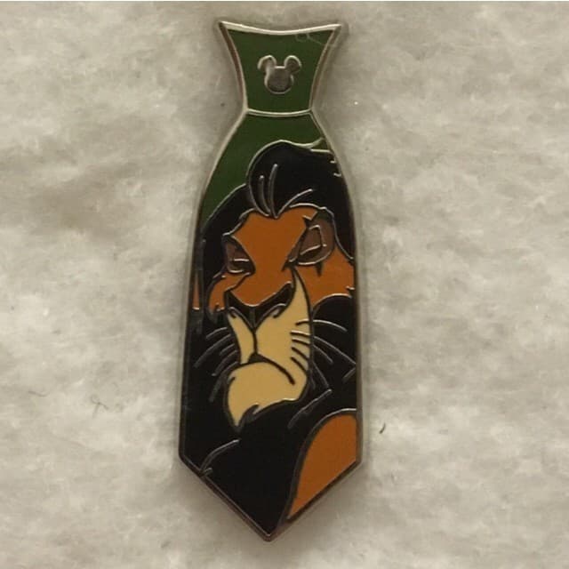 Hidden Mickey 2015 - Neckties - Scar