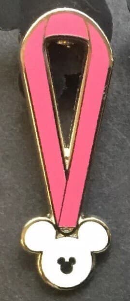 Hidden Mickey 2010 WDW - Lanyards - Pink