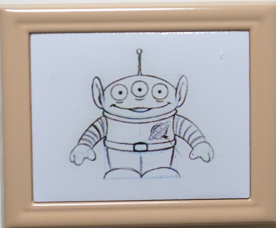 Pixar Animation Studios Framed Set - Toy Story - Little Green Men