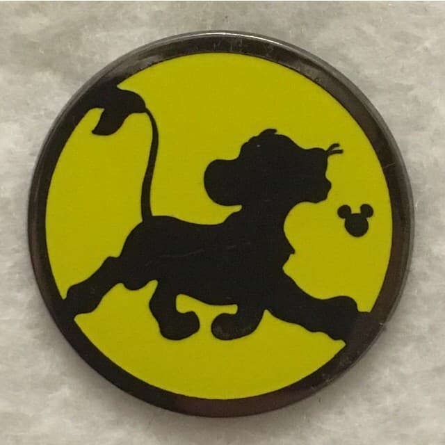Hidden Mickey 2015 DLR - Silhouettes - Simba front