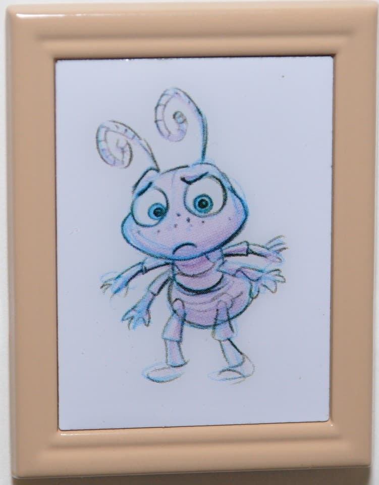 D23 2017 - Pixar Animation Sketch Framed Set - A Bug's Life - Dot