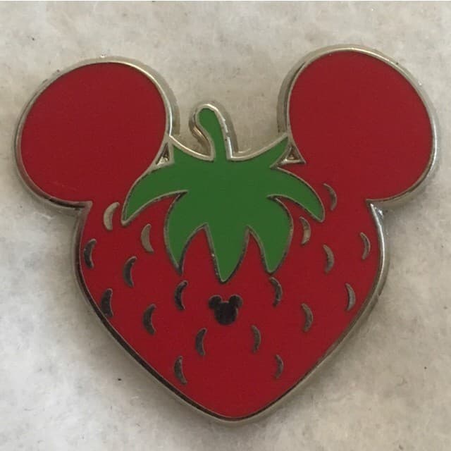 Hidden Mickey 2007 WDW - Fruits - Strawberry Completer