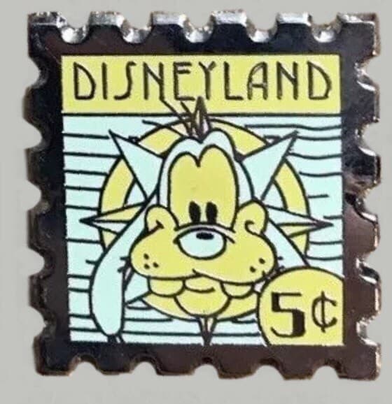 Hidden Mickey 2008 DLR - Postage Stamps - Goofy front