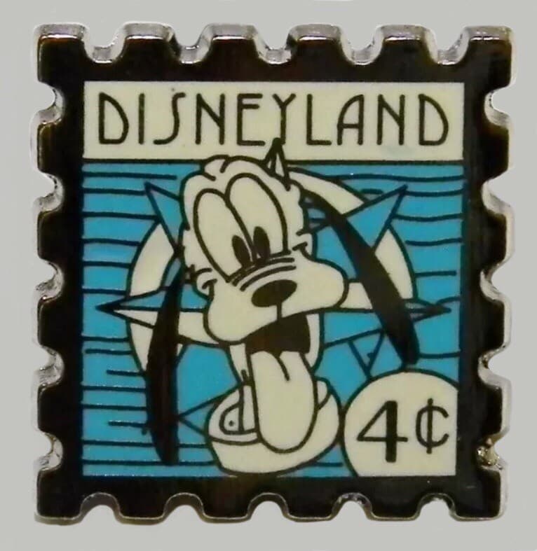 Hidden Mickey 2008 DLR - Postage Stamps - Pluto