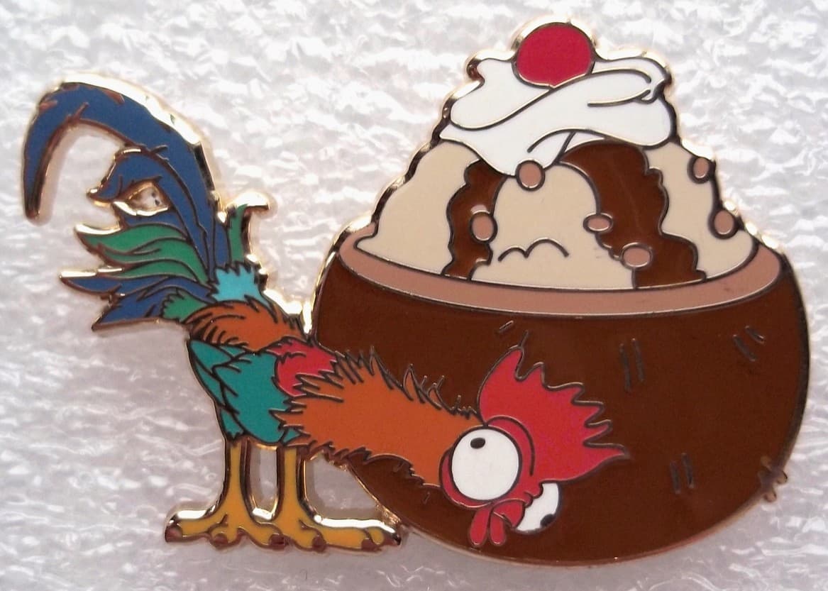 Pin Trader Delight - Hei Hei front