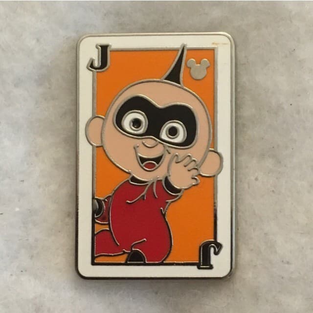 Hidden Mickey 2014 DLR - Playing Cards - Jack-Jack