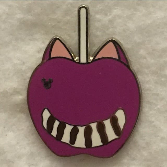 Hidden Mickey 2015 WDW - Candy Apples - Cheshire Cat front