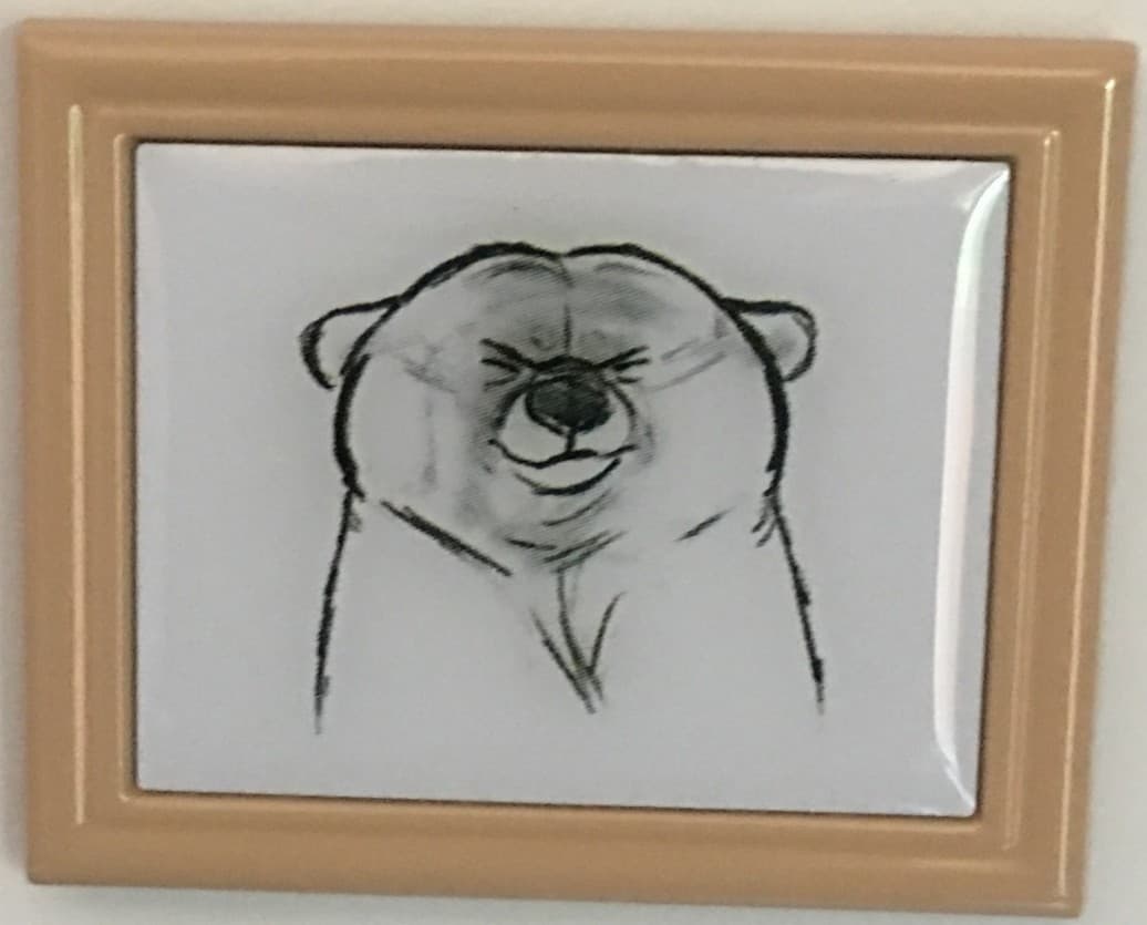 Pixar Animation Studios Framed Set - Brave - Elinor Bear #2