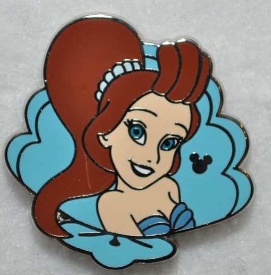Hidden Mickey 2015 DLR - King Triton's Daughters - Aquata