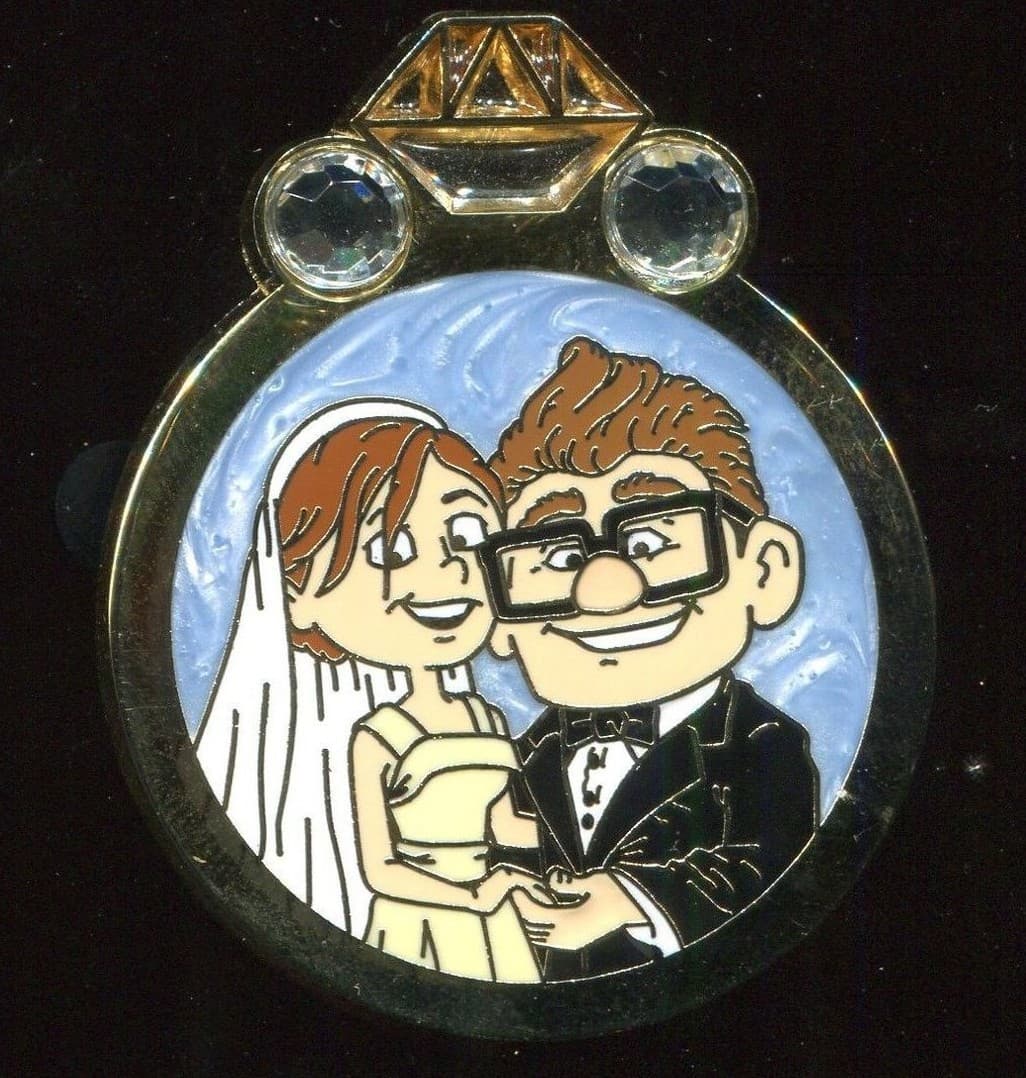 Disney Couples Reveal / Conceal Mystery Set - Carl and Ellie