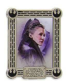 Star Wars The Last Jedi Mystery Pin - General Leia Organa front