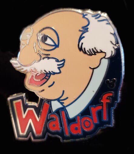 Hidden Mickey 2007 WDW - Muppets - Waldorf front