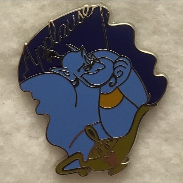 Hidden Mickey 2015 WDW - Genie - Applause front
