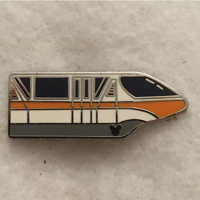Lanyard Series 4 - Monorails - Orange front