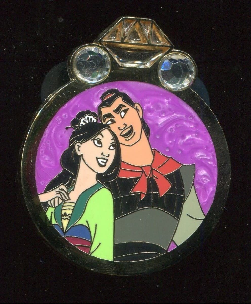 Disney Couples Reveal / Conceal Mystery Set - Mulan and Li Shang