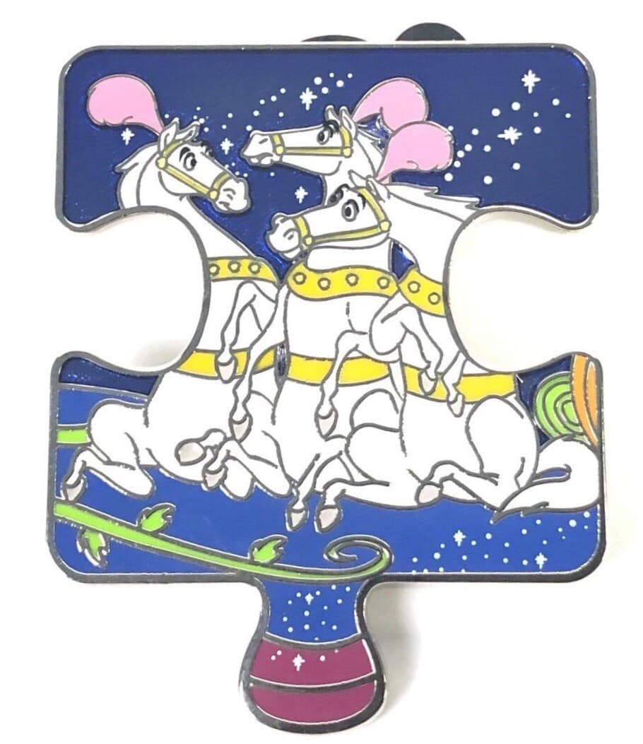 Character Connection Mystery Collection - Cinderella Puzzle - Horses front