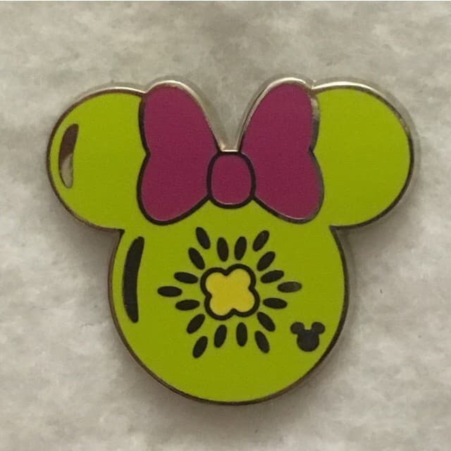 Hidden Mickey 2017 DLR - Minnie Fruits - Kiwi Slice