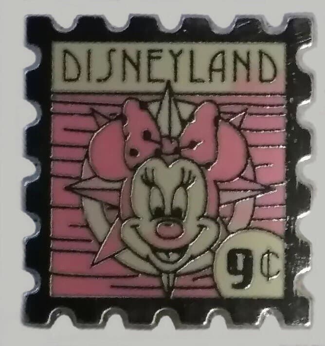 Hidden Mickey 2008 DLR - Postage Stamps - Minnie Mouse