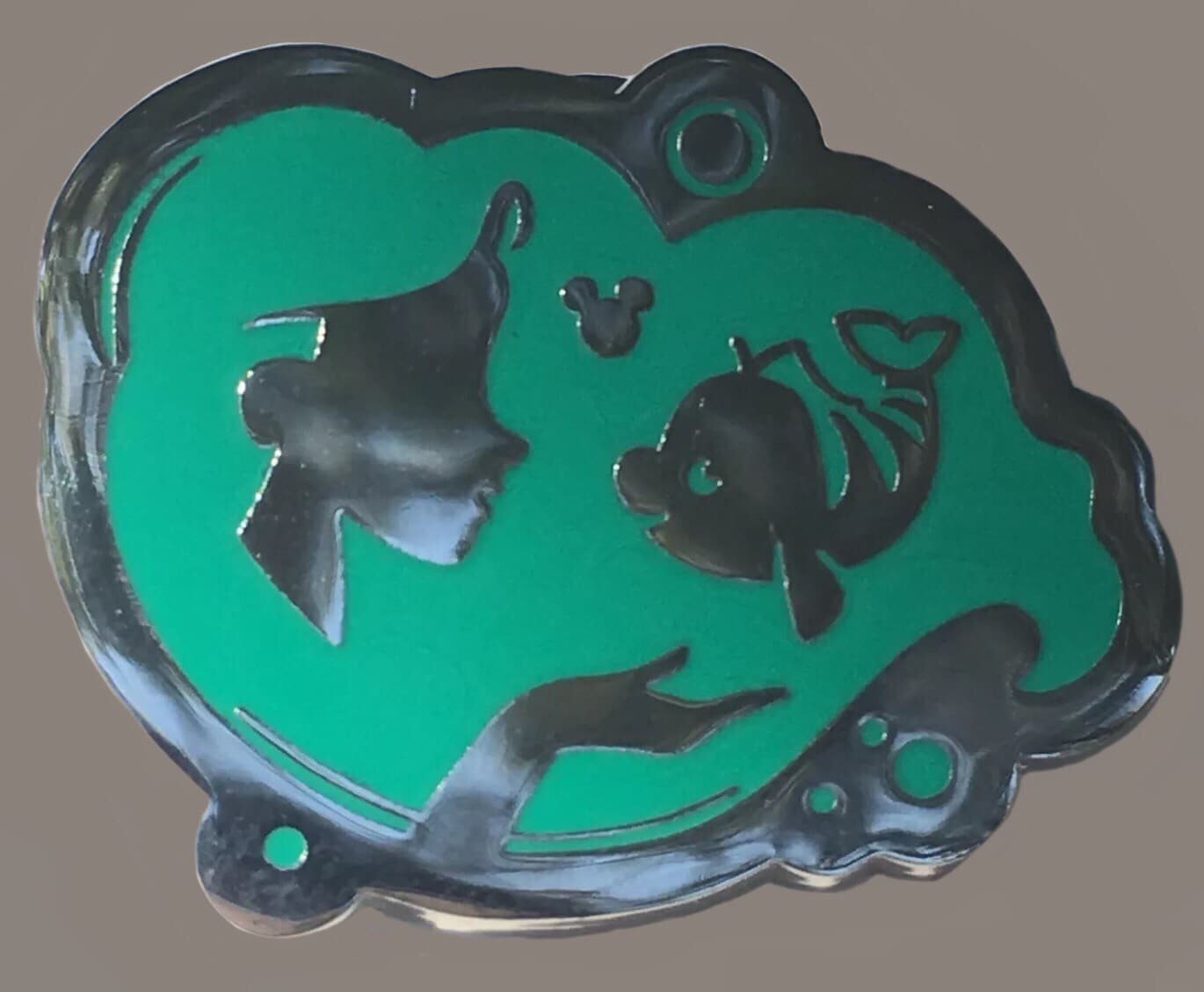 Hidden Mickey 2018 DLR - Silhouettes - Ariel