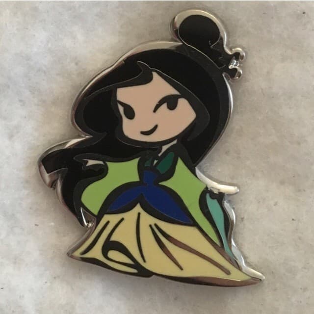 Cute Stylized Princess Booster Set - Mulan front