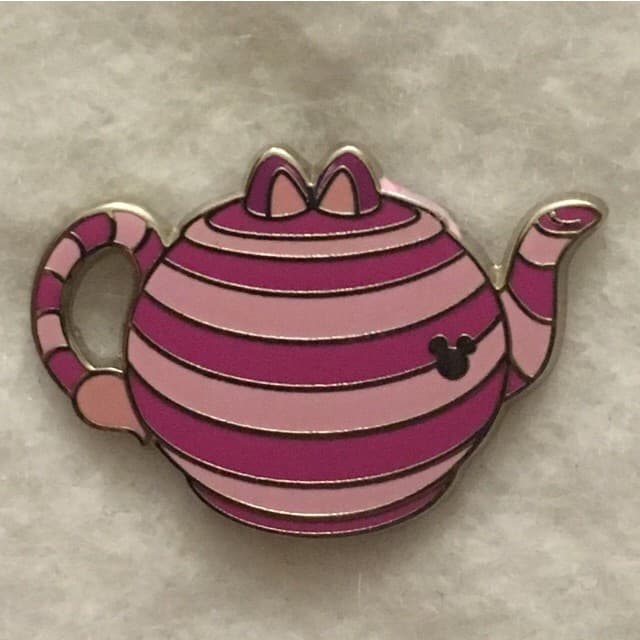 Hidden Mickey 2014 DLR - Teapots - Cheshire Cat