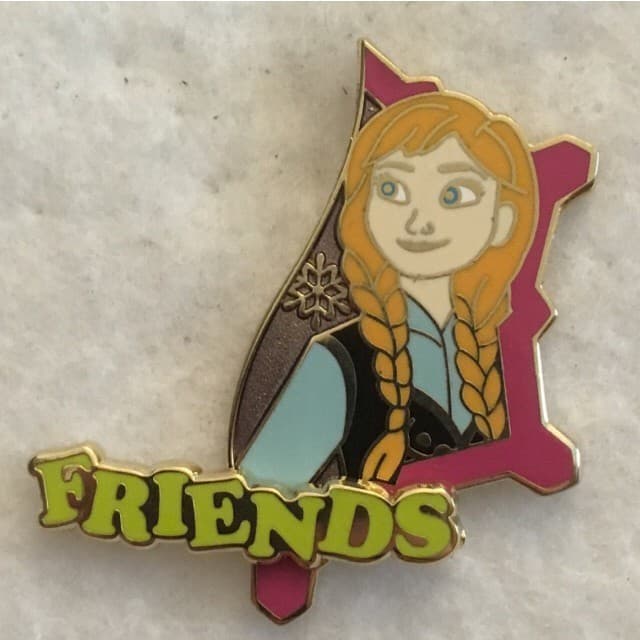 Best Friends Monthly Set - Anna and Elsa - Anna ONLY front