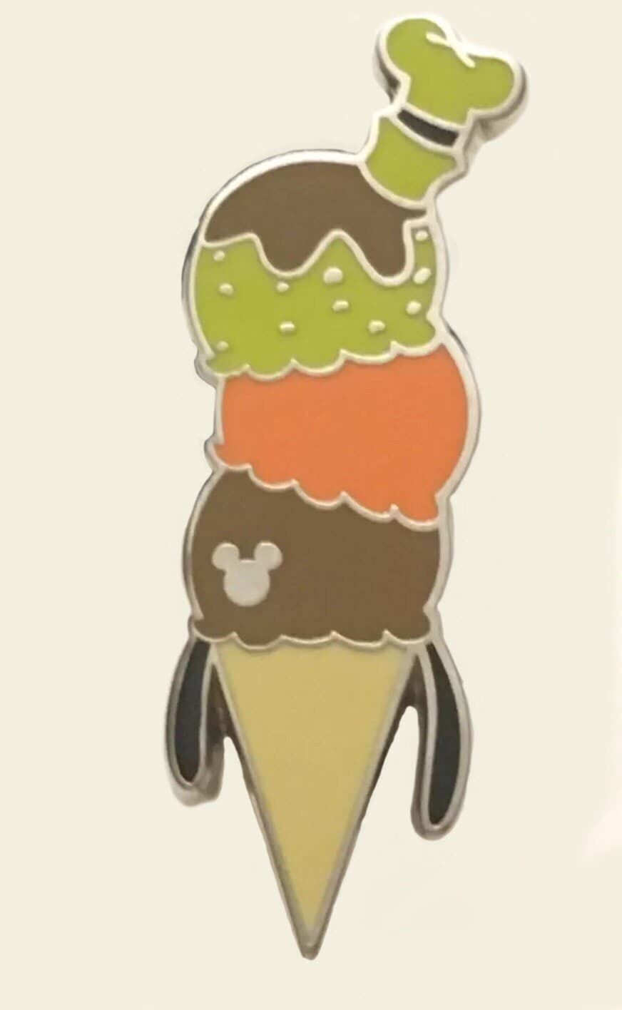 Hidden Mickey 2018 - Ice Cream - Goofy