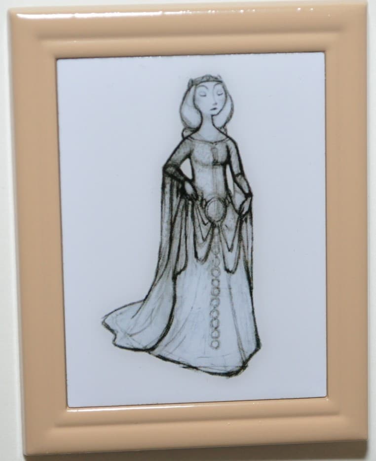 Pixar Animation Studios Framed Set - Brave - Elinor front