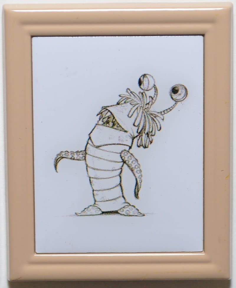 Pixar Animation Studios Framed Set - Monster's Inc. - Boo