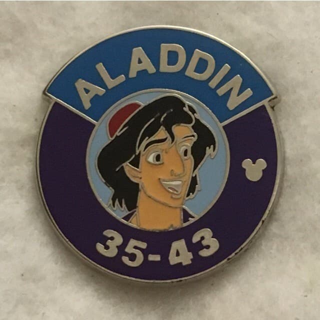 Hidden Mickey 2014 WDW - Parking Signs - Aladdin