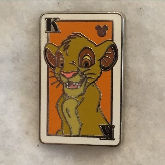 Hidden Mickey 2014 DLR - Playing Cards - Simba