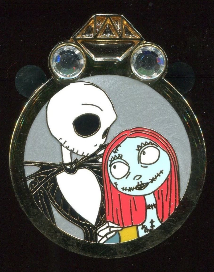 Disney Couples Reveal / Conceal Mystery Set - Jack Skellington and Sally