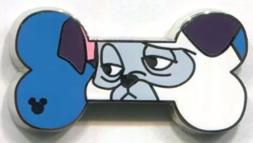 Hidden Mickey 2017 WDW - Dog Bones - Percy Completer