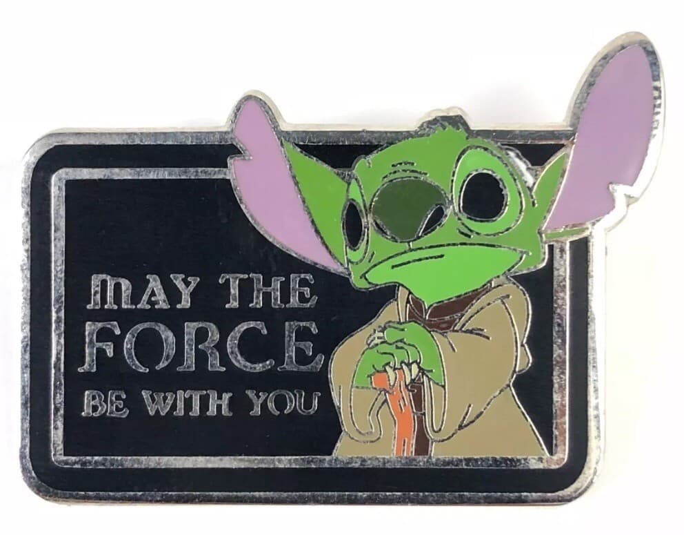 Star Wars Character Quotes Mystery Collection - Stitch as Yoda front